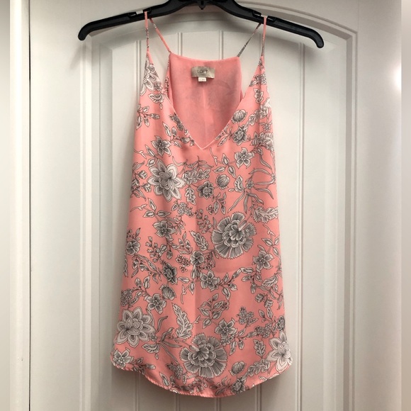 LOFT Tops - Loft Floral Pink Top